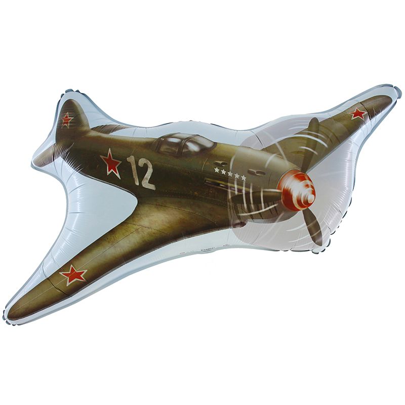 G 39 Фигура Истребитель /Soviet Fighter/1шт /, Фольгированный шар (Италия)