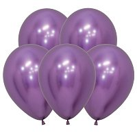 Шар "Рефлекс" Фиолетовый, (Зеркальные шары), хром,  Reflex Violet