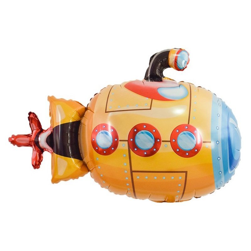К 36 Подводная лодка / Submarine / 1шт / Фольгированный шар (Китай)