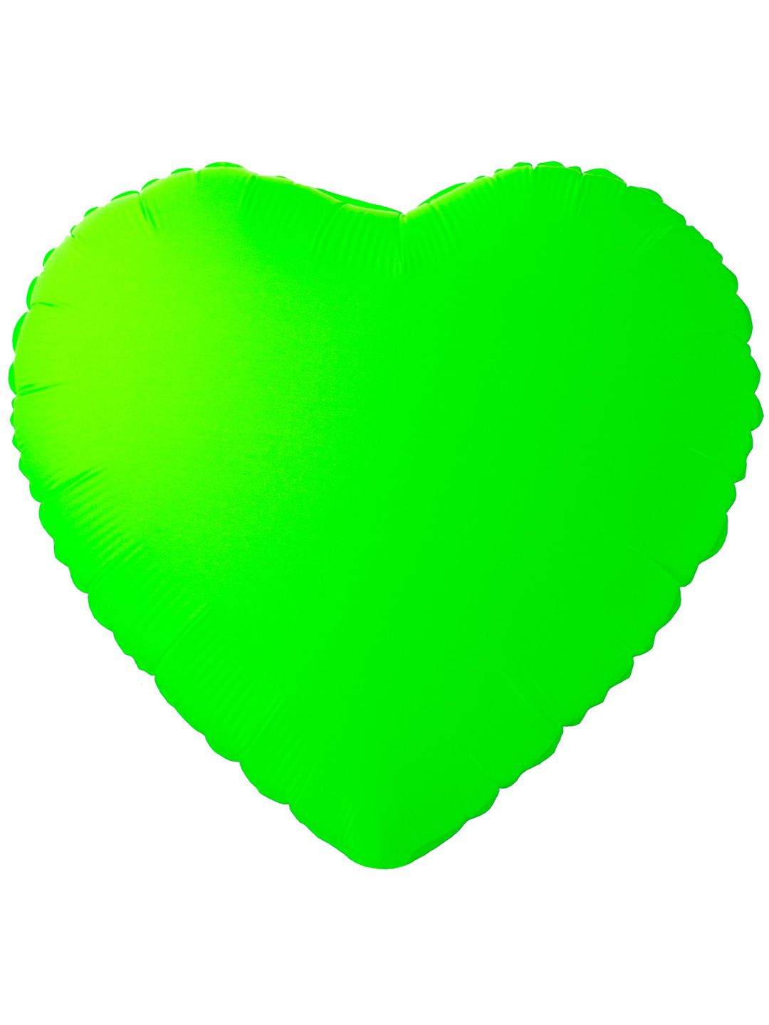 К Б/РИС СЕРДЦЕ 18" Неон Green