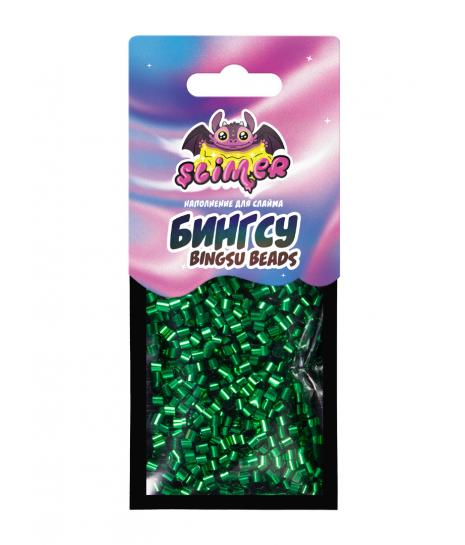 Наполнение для слайма "Бингсу" зеленый ТМ "Slimer"