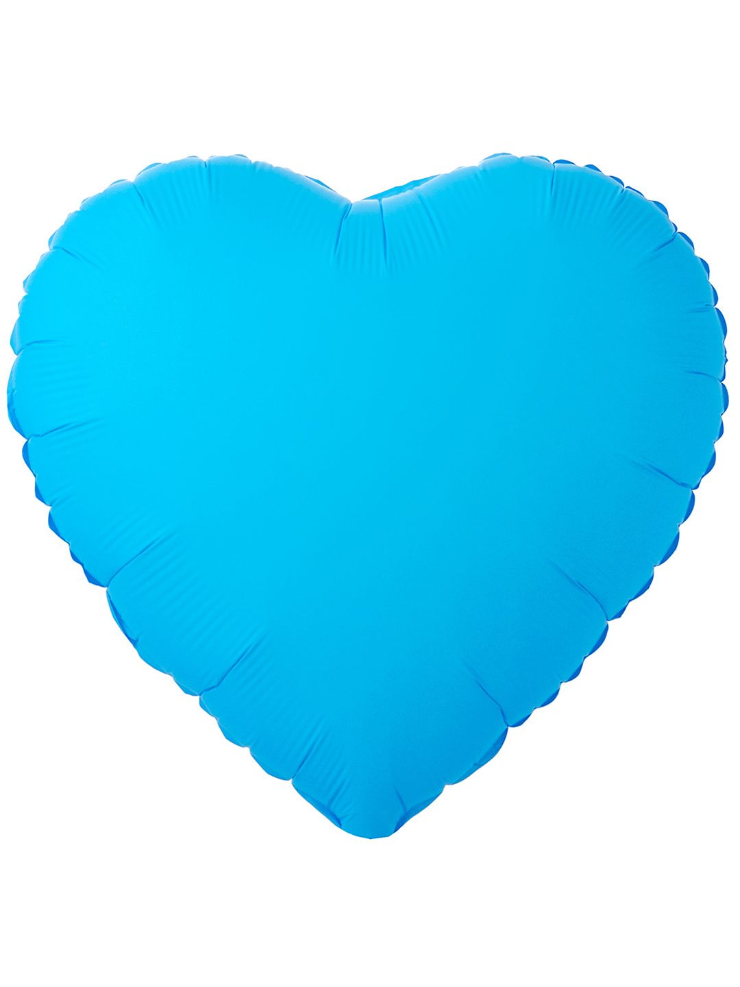 К Б/РИС СЕРДЦЕ 18" Неон Blue