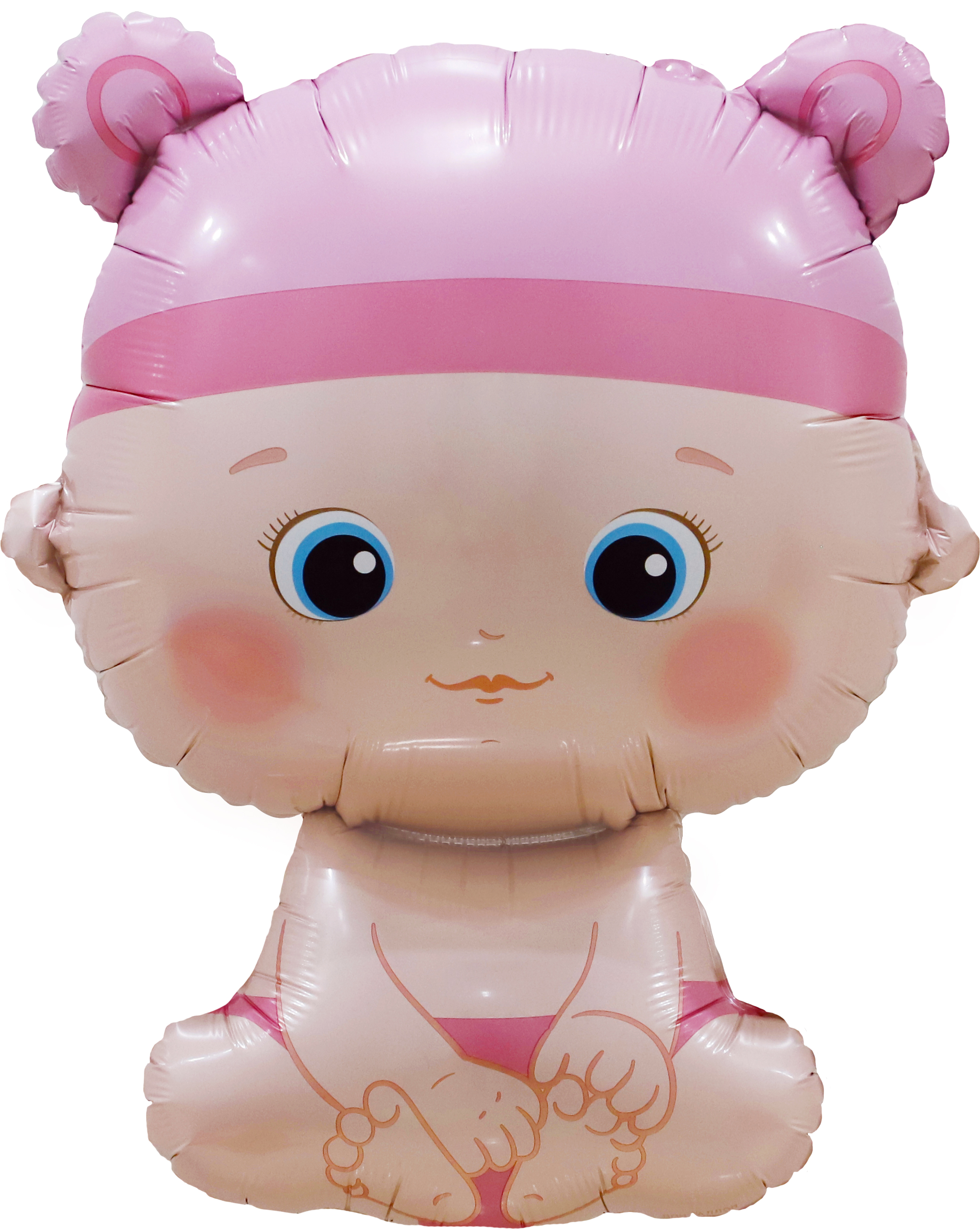 Шар (33"/84 см) Фигура, Малышка Девочка, 1 шт