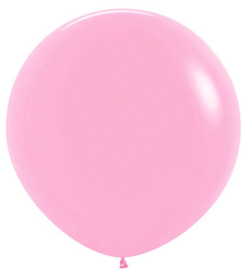S 1М Пастель Розовый /Bubblegum Pink / 1 шт. /, Латексный шар (Колумбия) 90см