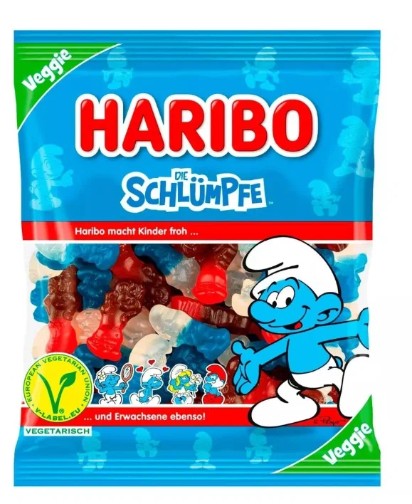 Акция!Мармелад жевательный Haribo Смурфики, 160г