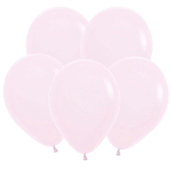 Шар Нежно-розовый, Пастель Матовый (Макаронс) Pink