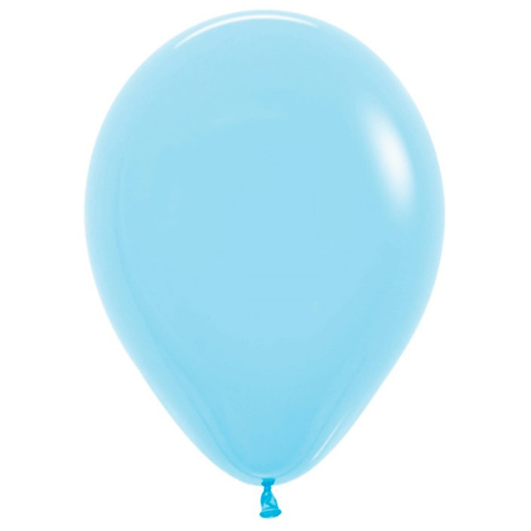 110039 Светло-голубой, Пастель Light Blue С гелием