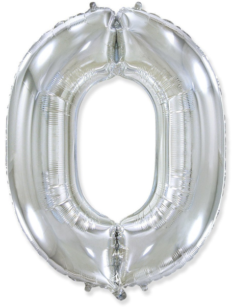 И 40 Цифра Серебро (Испания) 0 С гелием
