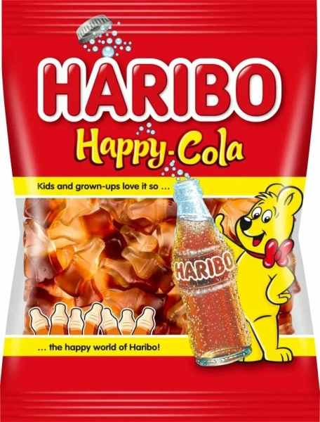 Акция!Haribo Happy Cola (Мармелад Харибо Хеппи Кола) 80гр (30)