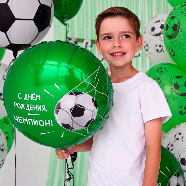 К 18" РУС С ДР ЧЕМПИОН Футбольный мяч