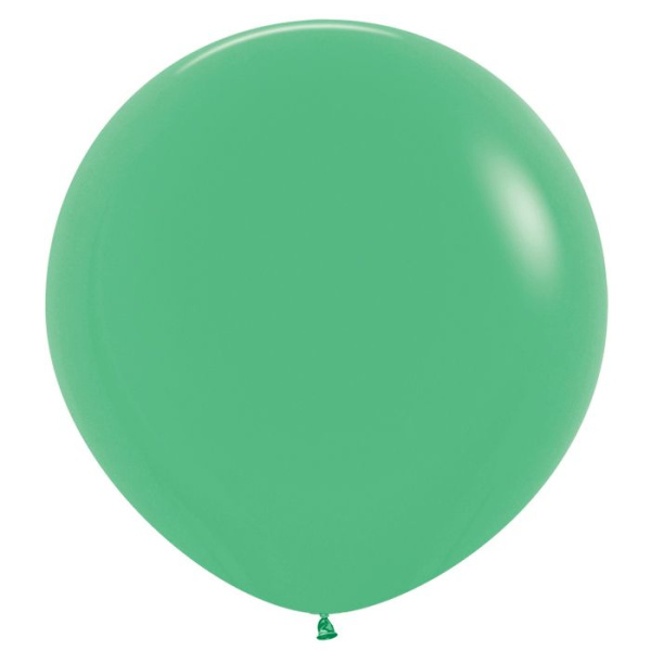 S 1М Пастель Зеленый /  Green / 1 шт/, Латексный шар (Колумбия) 90см