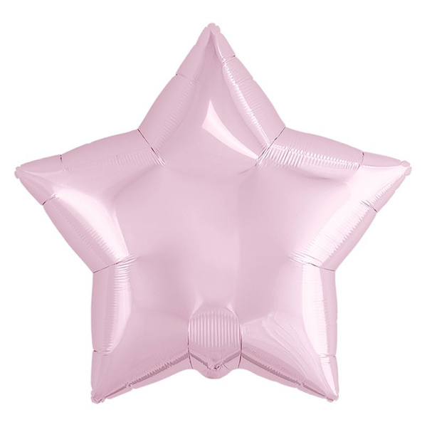 И 18 Звезда Розовый/Star pink baby/1шт/Фольгированный шар (Испания) (45см)
