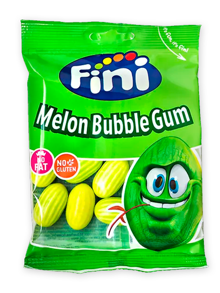 Акция! Жевательная резинка Fini Melon со вкусом дыни, 90 г