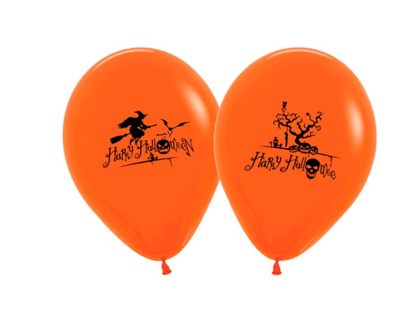 Шар 12" Хэллоуин\Halloween в 2 стороны