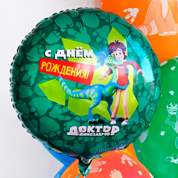 К 18" РУС ДР Доктор Динозавров
