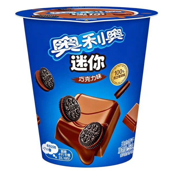 Акция!Печенье Oreo mini biscuit chocolate со вкусом шоколада, 55 г