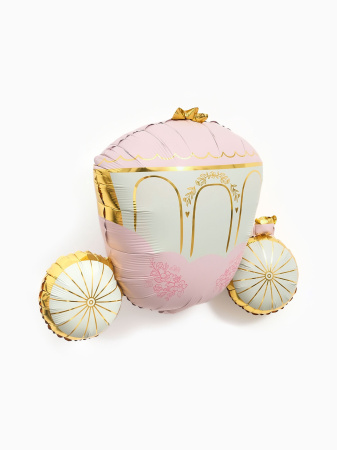 Воздушный шар фольгированный "Карета принцессы" 10985249